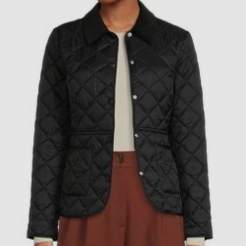 Antonio Melani Claudia Quilted Puffer Jacket Black Lightweight